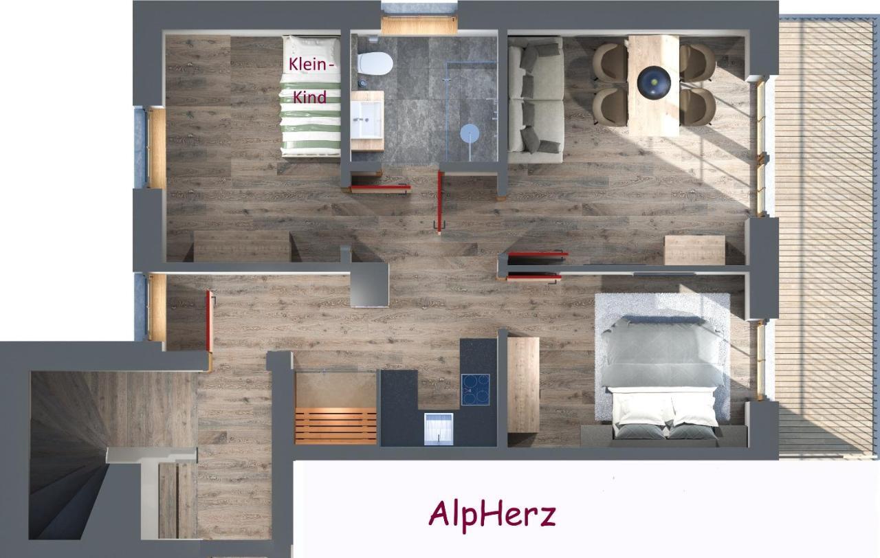 Alpfee Lechtal Apartment Bach  Luaran gambar